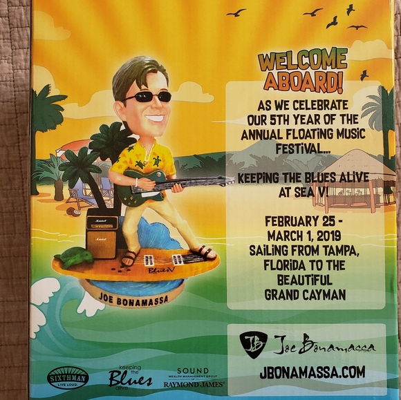 Joe Bonamassa Collectors Edition Bobble Head Brand New 🎸 - Picture 4 of 8